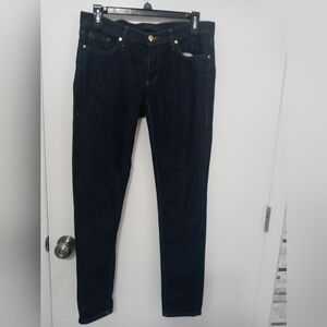 Juicy Jean Couture Slouchy Skinny Dark Wash Denims Jeans. Size 27